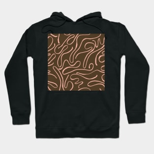 Minimal Abstract Pattern Hoodie